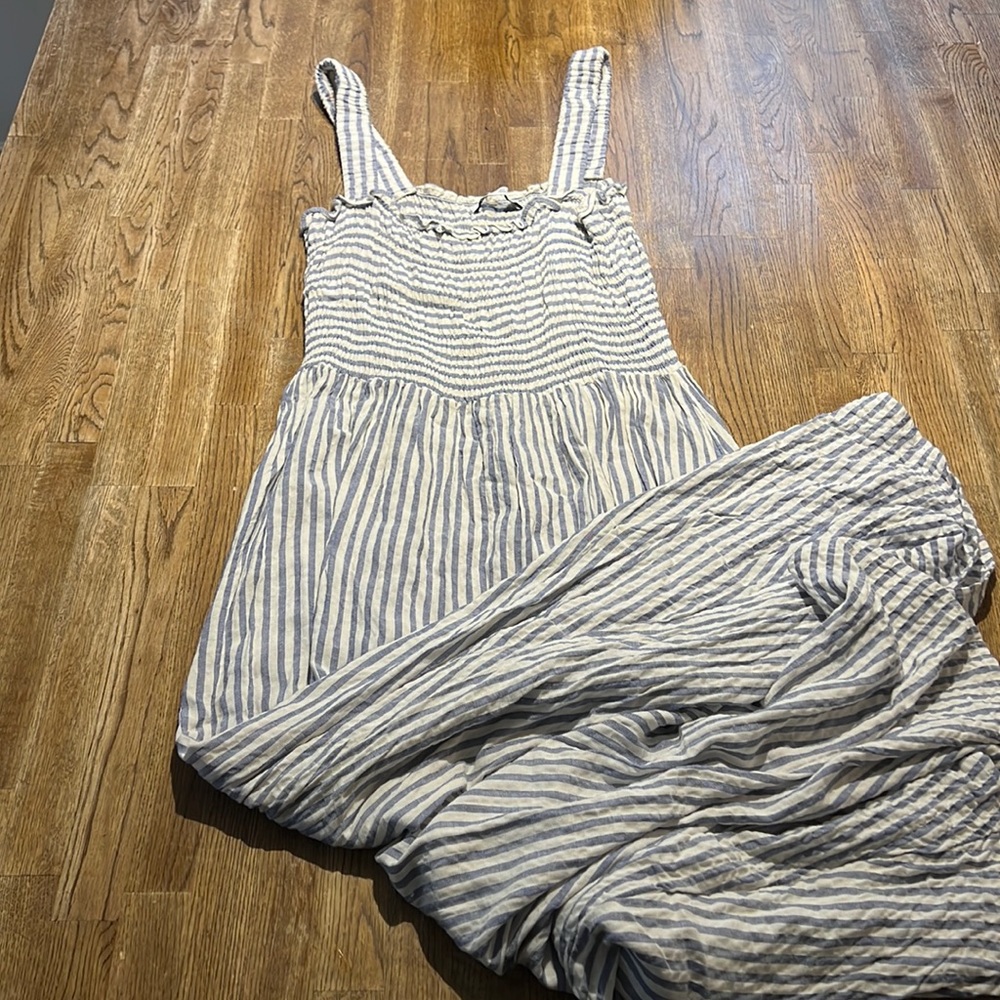 Smocked maxi dress
